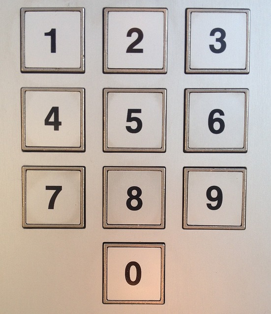 Keypad Zutrittskontrolle mit Zahlencode