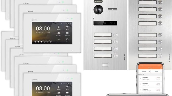 Türsprechanlage Mehrfamilienhaus - Audio, IP, Video Türsprechanlagen fürs Mehrfamilienhaus