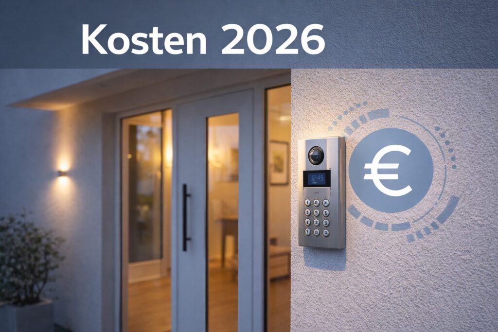 Türsprechanlage Kosten 2026 — Geräte, Einbau & Förderungen