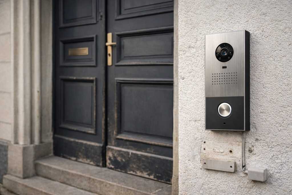 2-Draht Türsprechanlage zur Nachrüstung im Altbau