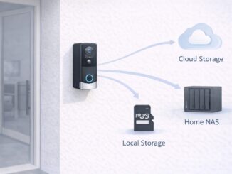 Video-Türsprechanlage Aufzeichnung — SD-Karte, NAS oder Cloud