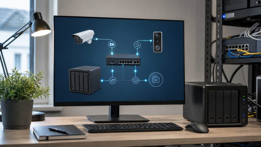 Kamera-Kompatibilität mit ONVIF und RTSP für NAS Videoüberwachung