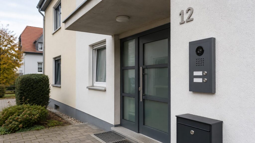 Türsprechanlage für ein Zweifamilienhaus: Welche Lösung passt?