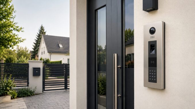 Türsprechanlage mit Zutrittskontrolle: die besten Systeme mit Fingerprint, RFID und Zahlencode