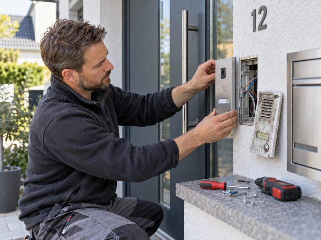 Außenstation einer Türsprechanlage austauschen: Kompatibilität, Anschluss und Austausch erklärt 1 Außenstation einer Türsprechanlage austauschen: Kompatibilität, Anschluss und Austausch erklärt
