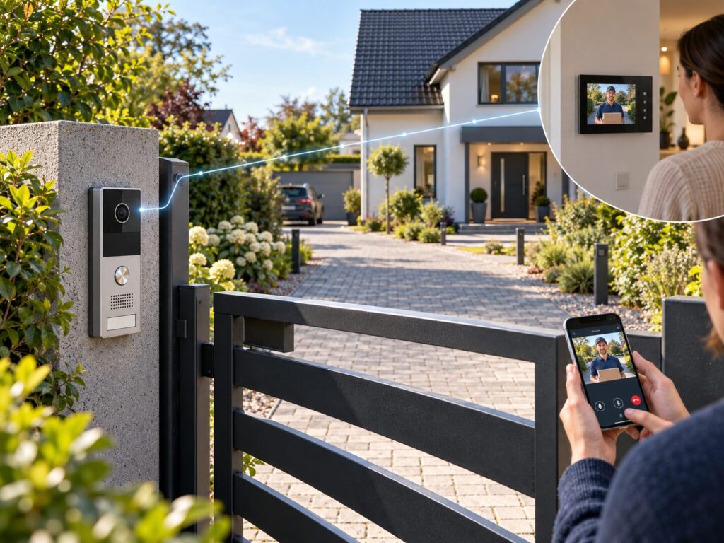 Türsprechanlage für Gartentor und Hoftor: Welche Technik bei großer Entfernung? 1 Türsprechanlage für Gartentor und Hoftor: Welche Technik bei großer Entfernung?